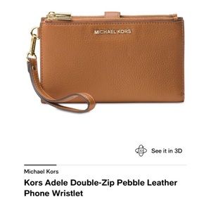 Leather Phone wrist wallet